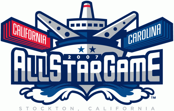 California League All-Star Game 2007 Primary Logo iron on transfers for clothing